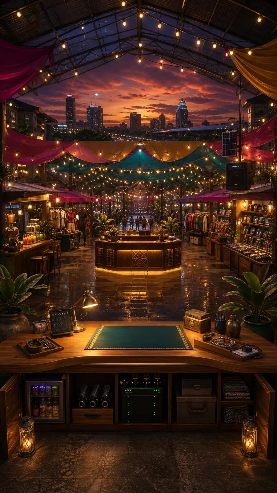 Grand Market Festival environment from Sisi CEO