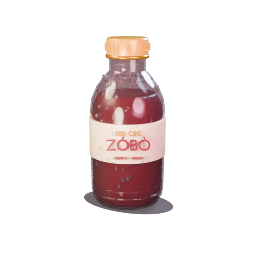 A bottle of zobo from Sisi CEO
